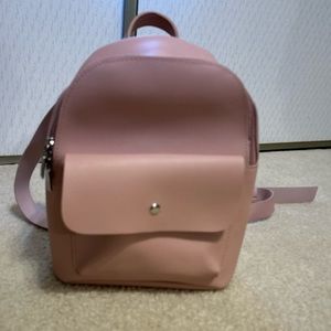 Pink backpack